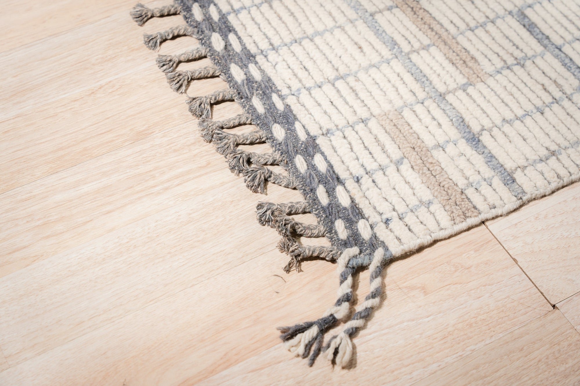 Marrakech Beige Echo Hand-Knotted Rug