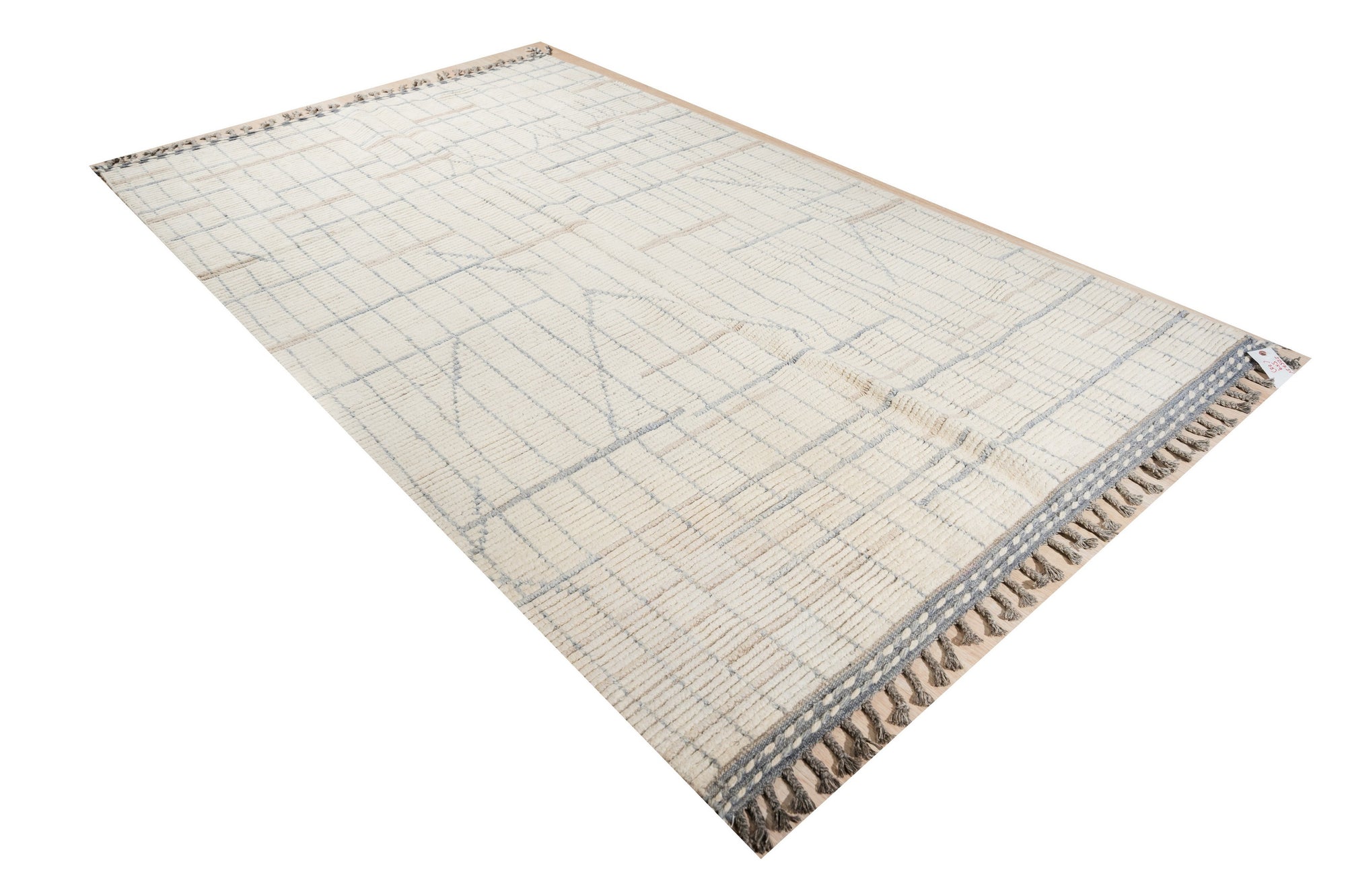 Marrakech Beige Echo Hand-Knotted Rug