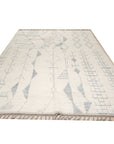 Marrakech Ivory Linescape Hand-Knotted Rug