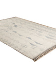 Marrakech Ivory Linescape Hand-Knotted Rug