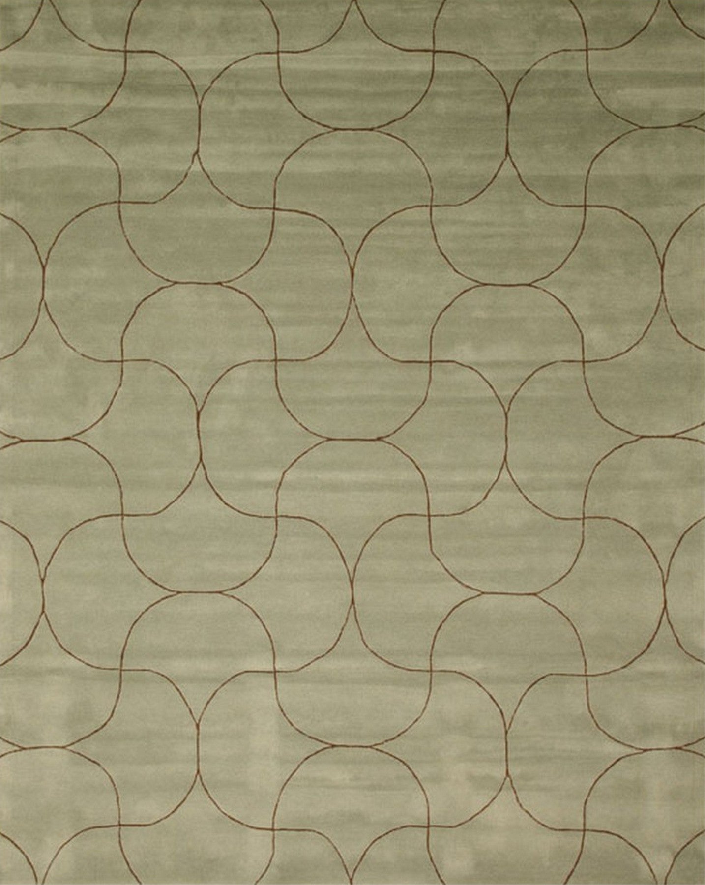Isolated view of Sumptuous Maya Blue Hand Tufted Wool Rug, showcasing its intricate, textural design.
