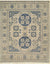 Isolated view of Versatile Isla Beige Hand Knotted Wool Rug, showcasing its subtle, textured design.