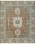 Isolated view of Trendy Traditional Brown Hand Knotted Wool Rug, showcasing its design.
