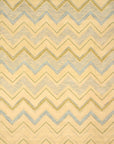 Isolated view of Charming Nadia Ivory Hand Tufted Wool Rug, showcasing its design.