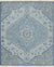 Isolated view of Stylish Trendy Ivory Hand Knotted Wool Rug, showcasing its design.
