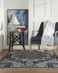 Majestic Timeless Charcoal Hand Knotted Wool Rug
