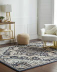 Majestic Timeless Charcoal Hand Knotted Wool Rug