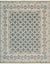 Isolated view of Luxurious Oriental Green Hand Knotted Wool Rug, showcasing its design.