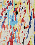 Isolated view of Ophelia Radiant Multicolor Hand Tufted Rug, showcasing its design.