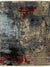 Isolated view of Cozy Modern Charcoal Hand Knotted Wool Rug, showcasing its design.