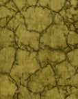 Isolated view of Sleek Cozy Green Hand Knotted Wool Rug, showcasing its subtle, textured design.