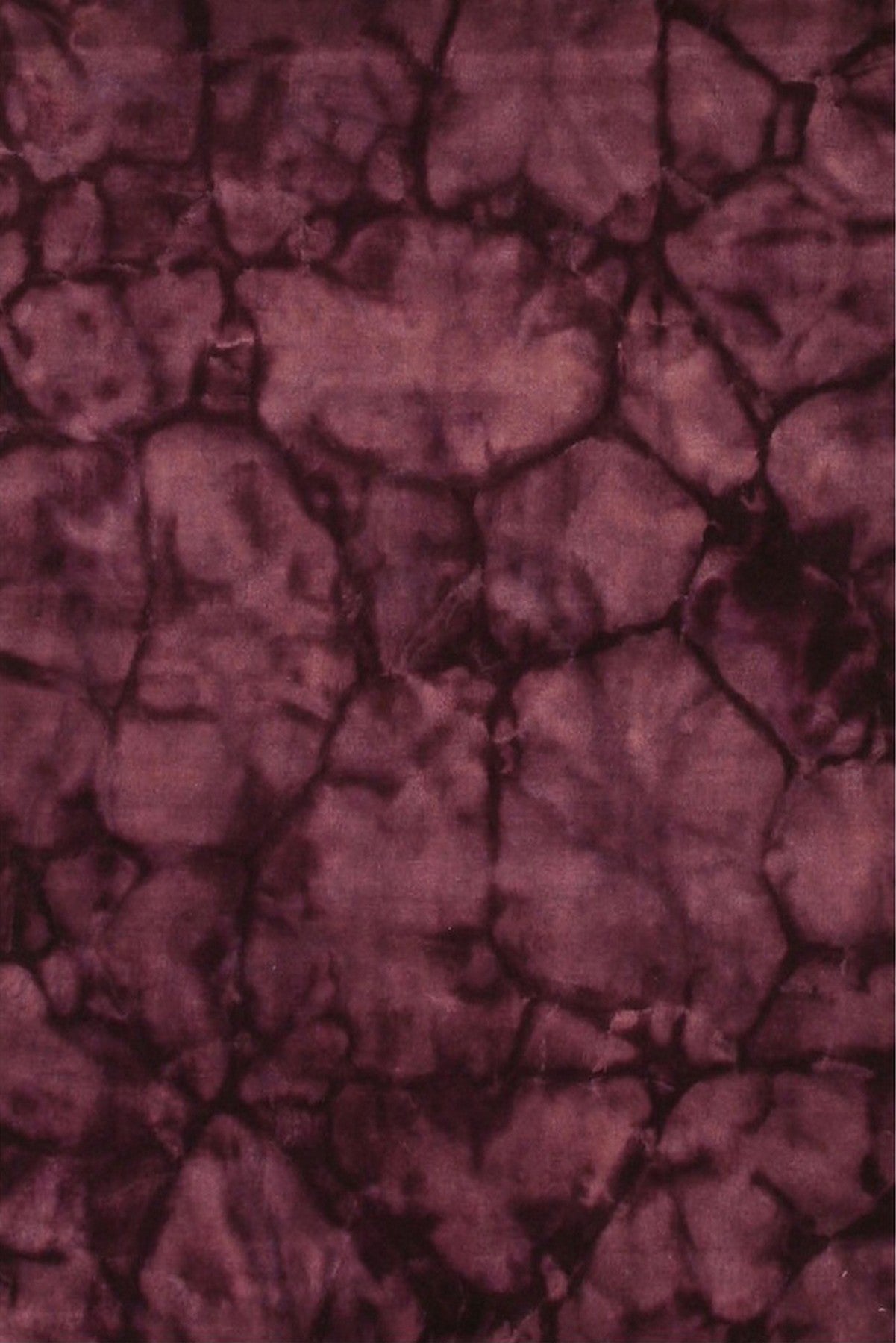 Isolated view of Opulent Rhea Purple Hand Knotted Wool Rug, showcasing its intricate floral medallion design.