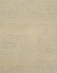 Isolated view of Celia Lila Ivory Hand Knotted Wool Rug, showcasing its design.