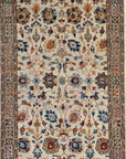 Iris Oushak Beige Hand Knotted Wool Rug