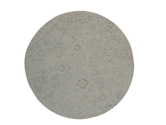 Amara Nina Multicolor Hand Tufted Wool Rug, vibrant and plush wool rug features a colorful, abstract pattern, hand-tufted for luxurious texture and visual depth.