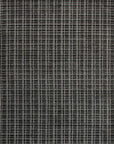 Isolated view of Sumptuous Jade Charcoal Handmade Wool & Viscose Rug, showcasing its design.