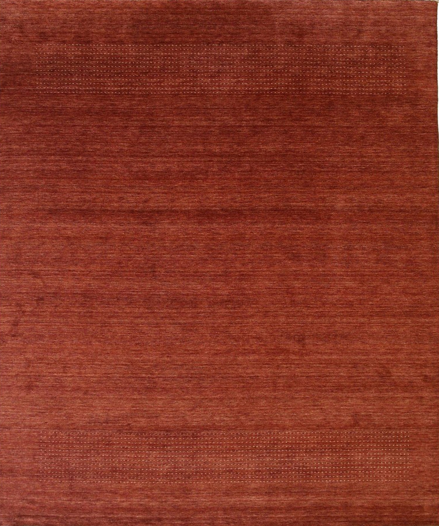 Isolated view showcases the intricate pattern of the Willow Dazzling Red Handmade Wool Rug.