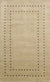 Isolated view of Jasmine Alluring Beige Handmade Wool Rug, showcasing its design.