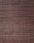 Isolated view of Radiant Elena Red Handmade Wool Rug, showcasing its intricate, vibrant pattern and deep, rich color.