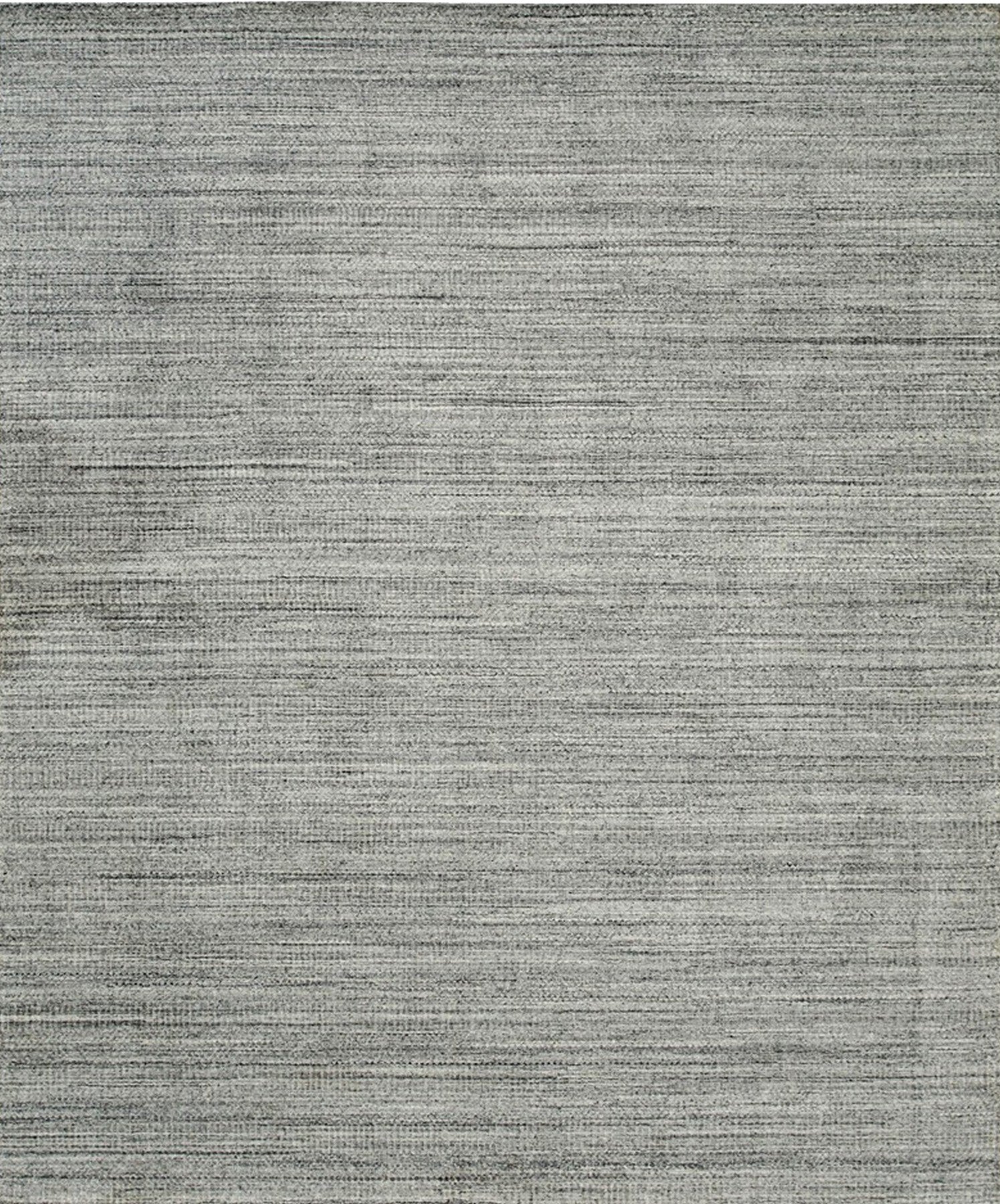 Isolated view of Tessa Xena Silver Handmade Wool Rug, showcasing its design.