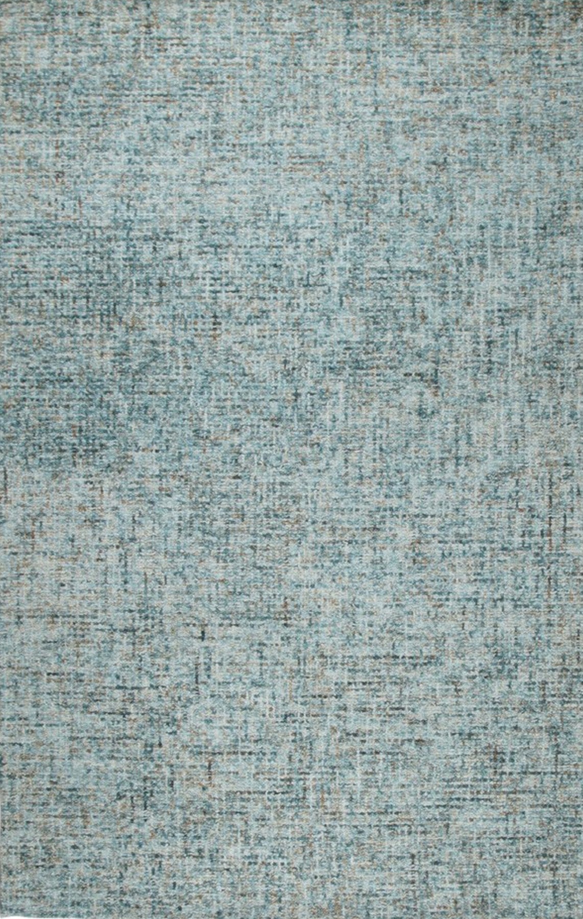 Isolated view of Artisan Stylish Light Green Hand Tufted Wool Rug, showcasing its design.