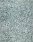 Isolated view of Artisan Stylish Light Green Hand Tufted Wool Rug, showcasing its design.