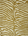 **Isolated view of Dahlia Sleek Gold Hand Tufted Wool Rug, showcasing its dahlia-inspired floral design and soft gold tones.**