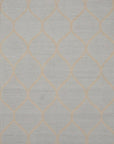 Isolated view of Tessa Chloe Light Blue Hand Tufted Wool Rug, showcasing its design.