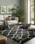 Sloane Willow Navy Hand Tufted Wool Rug