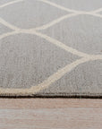 Classic Cozy Light Brown Hand Tufted Wool Rug, seen in a bright, neutral living room setting. Soft, warm brown wool pile invites comfort and elegance.