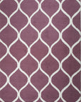 **Isolated view of Ava Exquisite Burgundy Hand Tufted Wool Rug, showcasing its intricate floral pattern.**