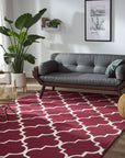 Giselle Iris Brown Hand Tufted Wool Rug