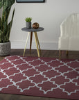 Giselle Iris Brown Hand Tufted Wool Rug