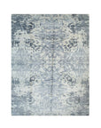 Isolated view of Amara Rhea Ivory Hand Knotted Rug, showcasing its design.