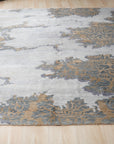 Transitional Elegance Handmade Wool & Bamboo Silk Rug - EORC Home