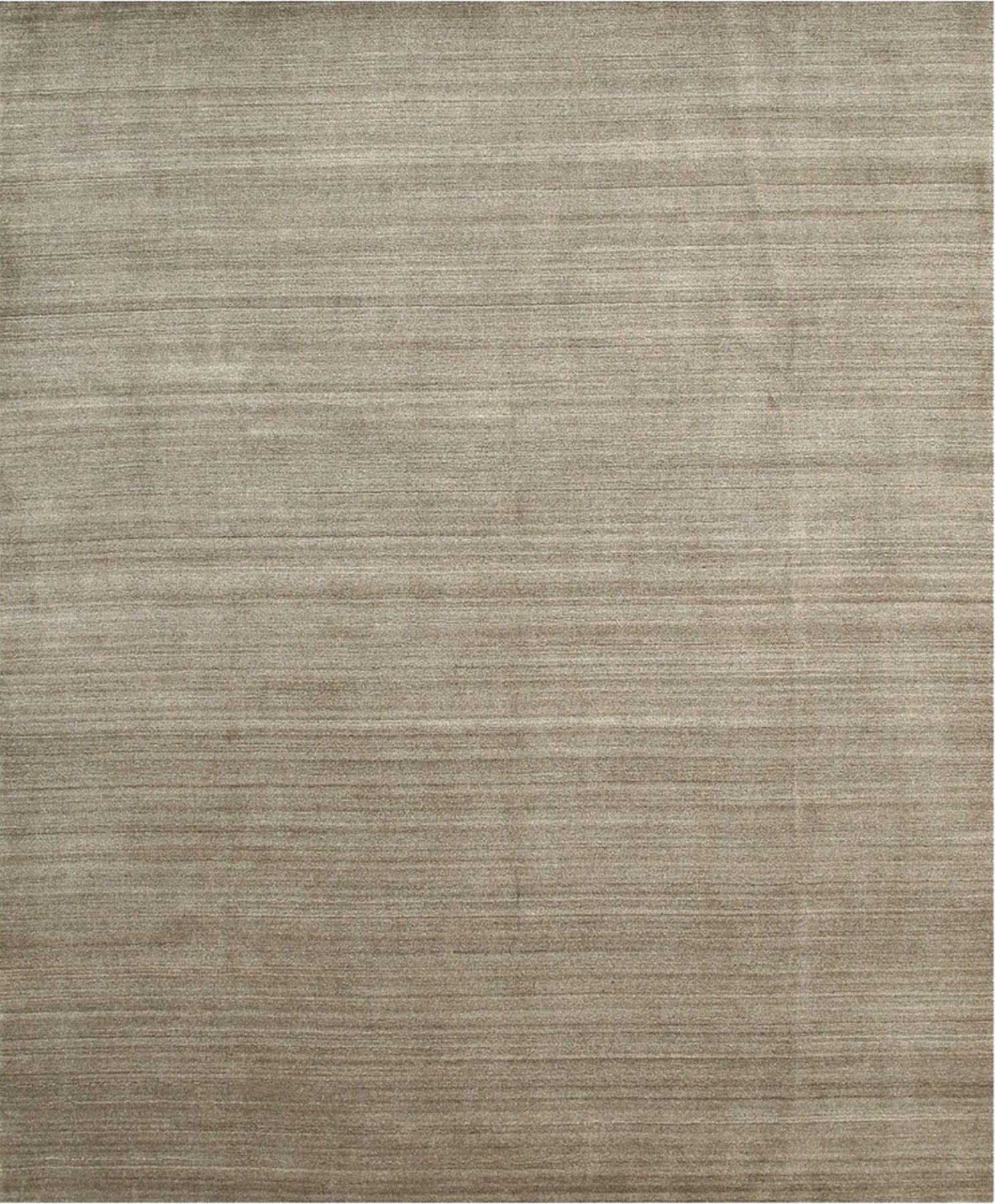 Isolated view of Louie Isla Brown Handmade Wool & Viscose Rug, showcasing its design.
