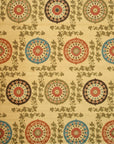 Isolated view of Cozy Chic Ivory Machine Made Rug, highlighting its subtle texture and soft ivory hue.