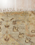 Vintage Sage and Ivory Floral Rug