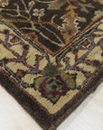 Here's the alt text based on the provided information:
 
 Luna Delicate Brown Hand Tufted Wool Rug, soft brown tones blending in a modern living space. A hand-tufted wool rug anchoring a seating area with light-toned furniture and natural light.