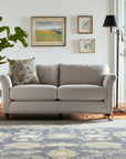 Trara Oushak Blue Hand Knotted Wool Rug