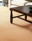Beautiful Trellis Orange Hand Tufted Wool Rug