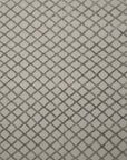 Isolated view of Maya Trellis Gray Hand Knotted Wool & Viscose Rug, showcasing its design.