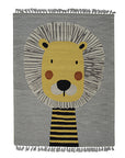 Isolated view of Lush Graceful Gray Hand Tufted Wool Rug, showcasing its design.