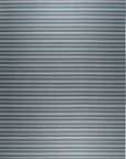 Isolated view of Lush Timeless Gray Flatweave Wool Rug, showcasing its subtle texture and consistent gray tone.