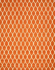 Here's the alt text for the rug, based on the information provided:
**Isolated view of Amara Delicate Orange Hand Tufted Wool Rug, showcasing its design.**