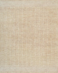 Isolated view of Cozy Vibrant Rust Hand Tufted Wool Rug, showcasing its design.