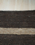 Violet Artistic Brown Flatweave Wool Rug, soft browns and violet hues blend in a textured flatweave wool rug, adding warmth and artistry to the room.