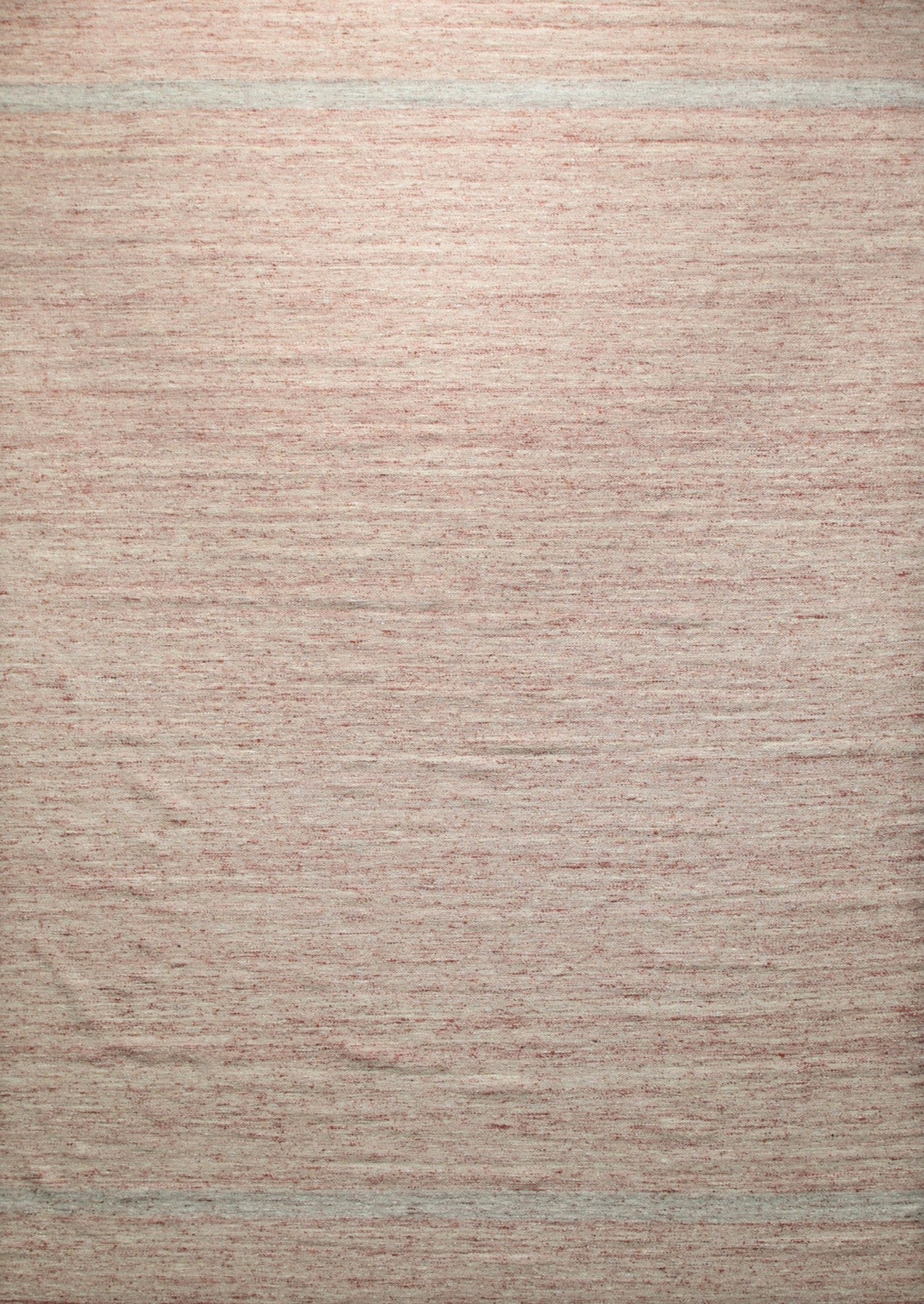 Isolated view of Rhea Selene Pink Flatweave Wool Rug, showcasing its design.