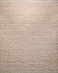Isolated view of Rhea Selene Pink Flatweave Wool Rug, showcasing its design.
