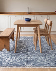 Emery Abstract Pattern Rug in a kitchen